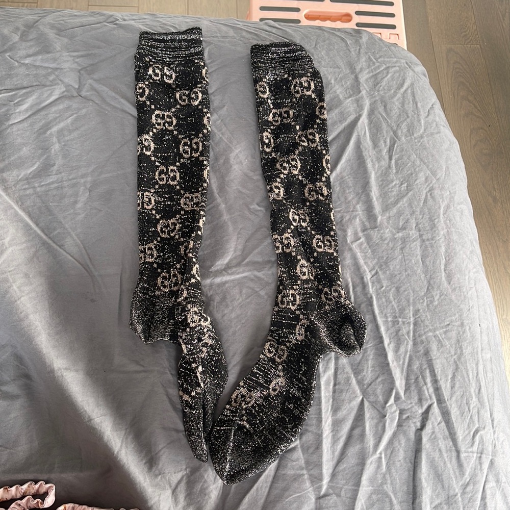 Lamé Gucci Socks